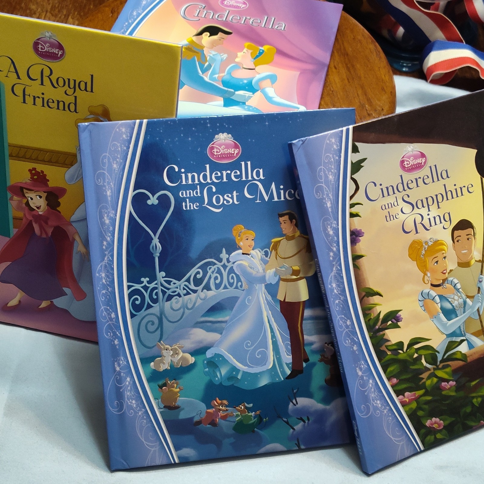 Disney Press Cinderella Hardcover Picture Books Lot of 4 Illustrated Ages 4-8
