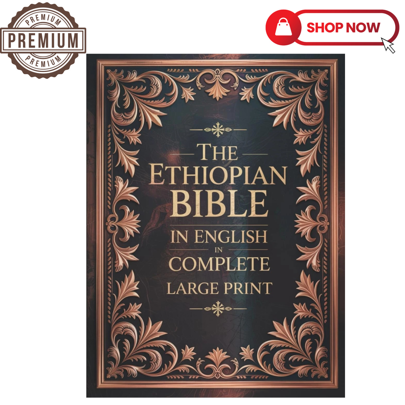 The Ethiopian Bible in English in Complete Large Print (Hardcover)