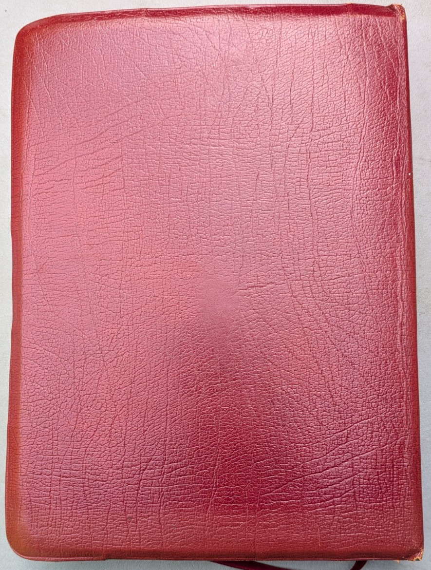 NEW SCOFIELD REFERENCE EDITION Red Cowhide Leather Bible KJV 1969 Oxford
