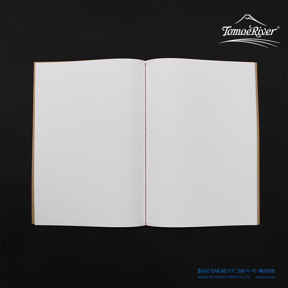 SAKAEテクニカルペーパー Tomoe River FP 52gsm Economy Notebook by SANZEN, 5.85 x 8.27 I…