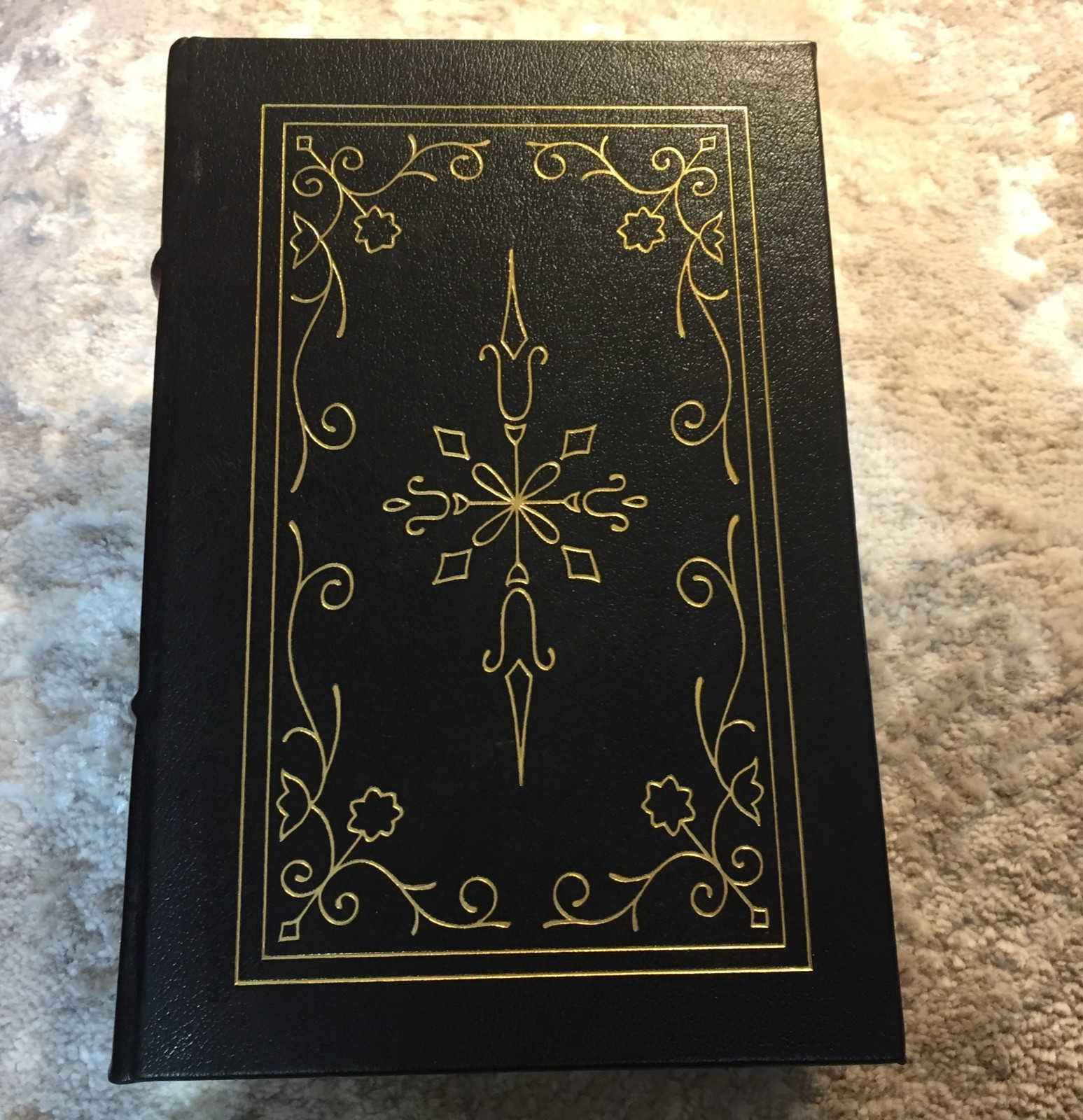 Easton Press Abraham Lincoln Biography Leather Book by Carl Sandburg 1984