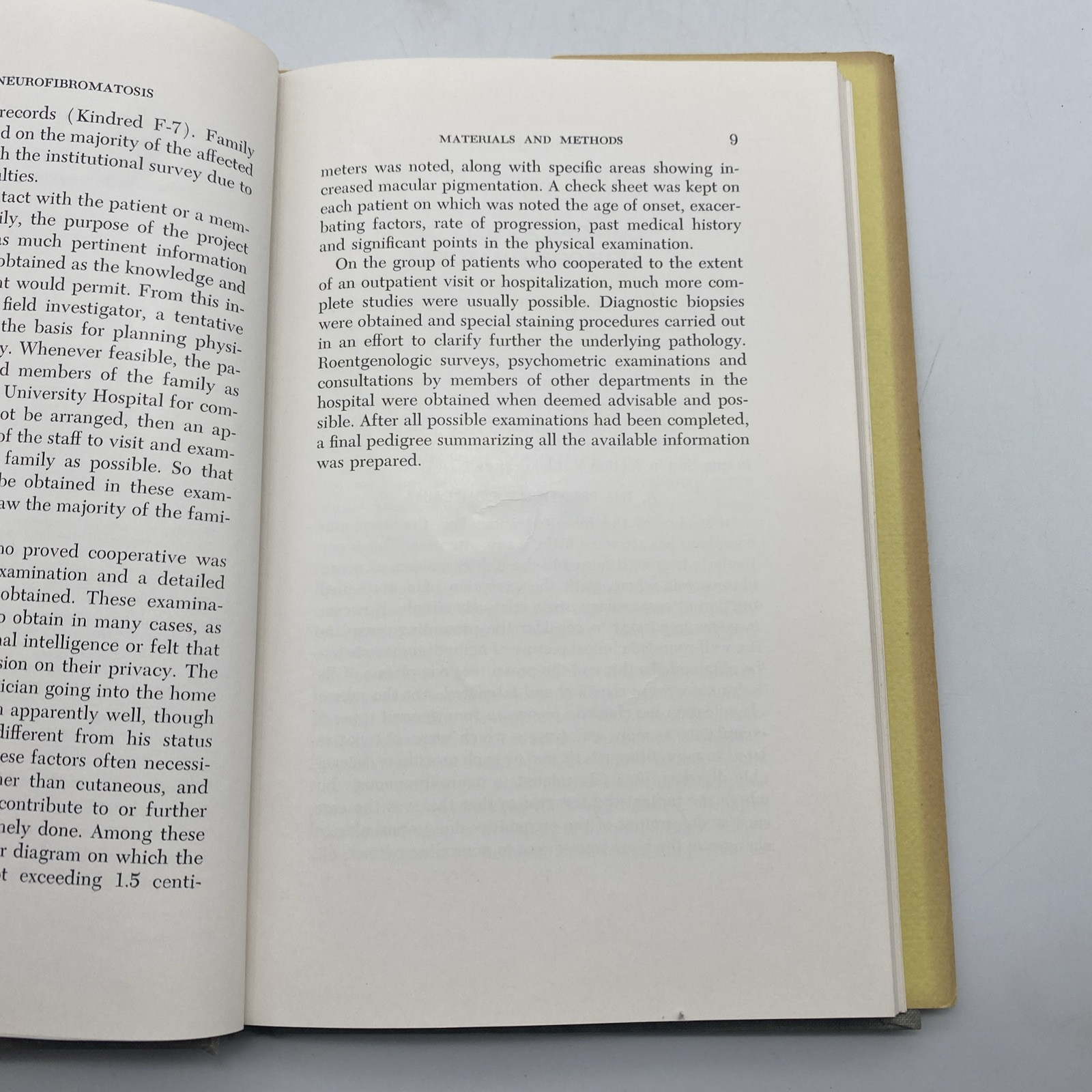 A Clinical Pathological and Genetic Study Of: Multiple Neurofibromatosis 1956 HC