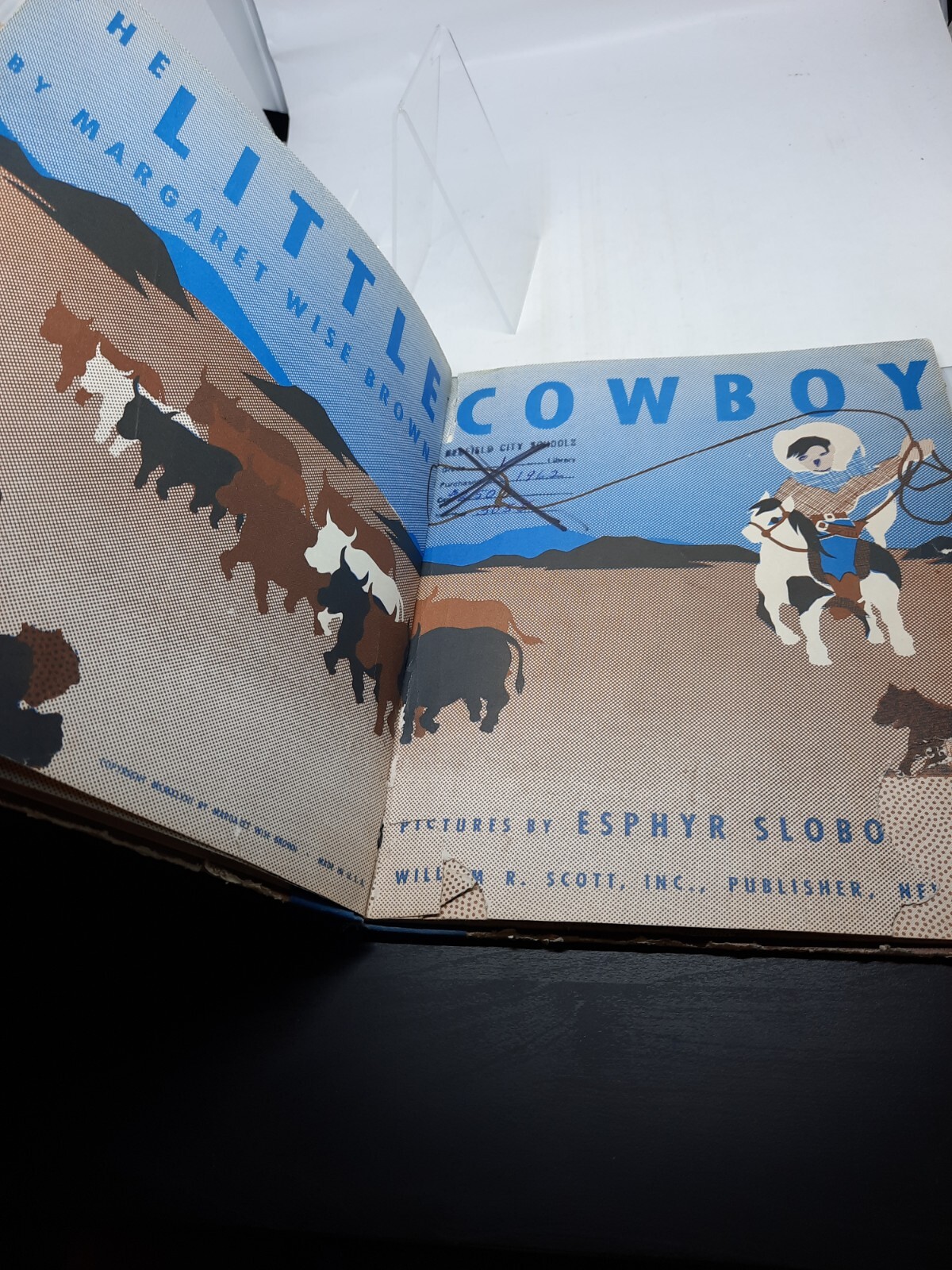 Little Cowboy – Margaret Wise Brown, HC, Ex Library