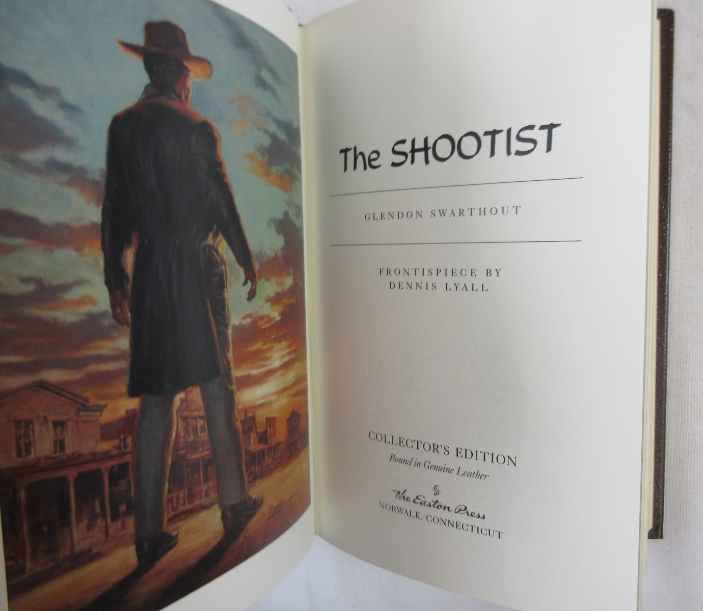 “The Shootist” Glendon Swarthout 2017 Leather-bound Easton Press Collector’s ED