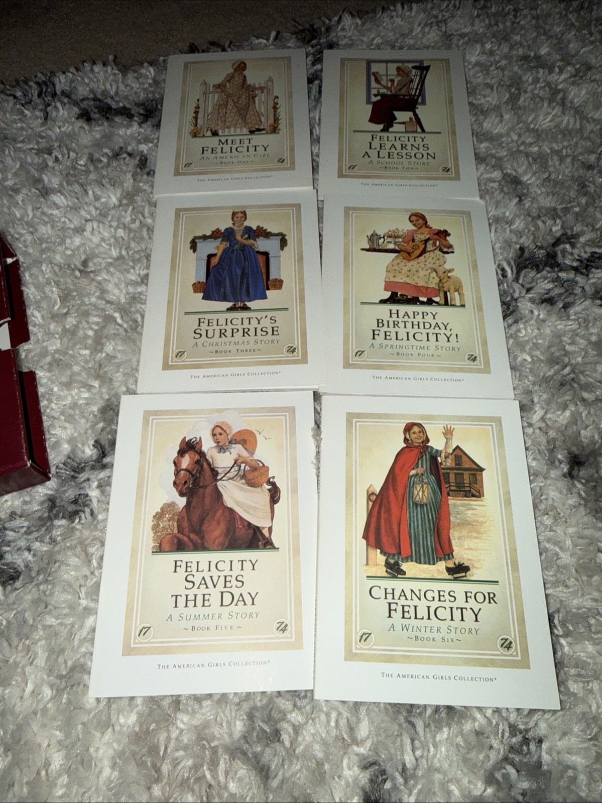 Felicity American Girl Collection Box Set First Edition Set Of 6 Books-Very Good