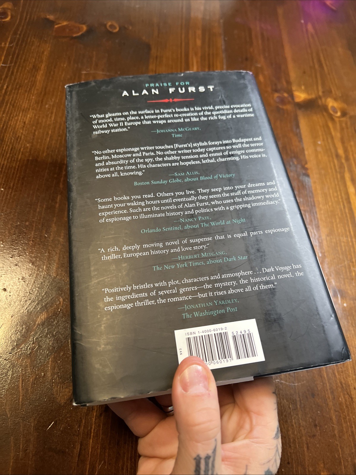 The Foreign Correspondent: A Novel -By Furst, Alan (HC/DJ)