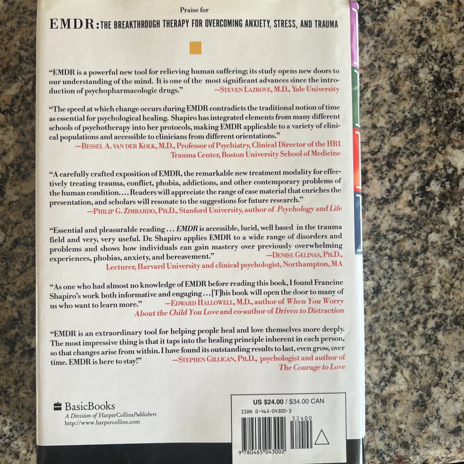 EMDR : The Breakthrough Eye Movement Therapy