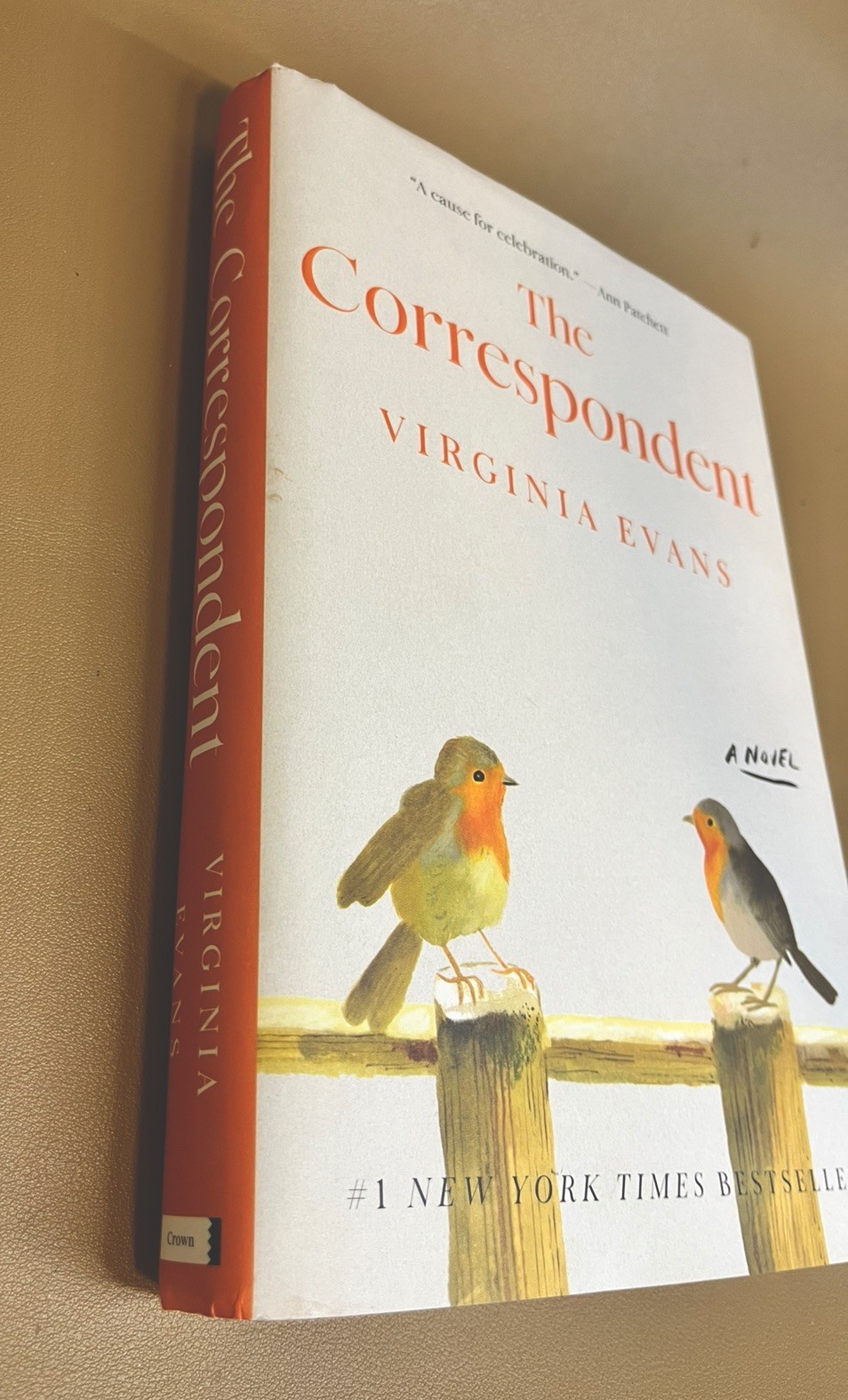 The Correspondent: A Novel by Virginia Evans – Hardcover, Hardback Book