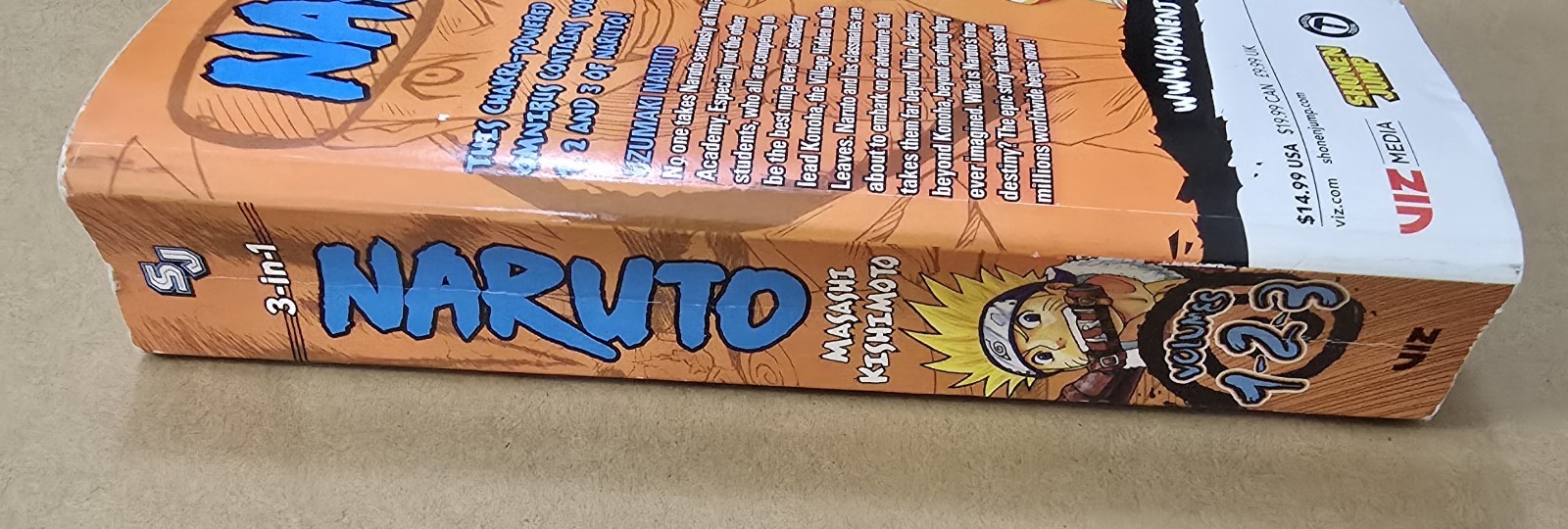 Naruto 3-In-1 #1 (1-2-3) 1 (VIZ Media May 2011)