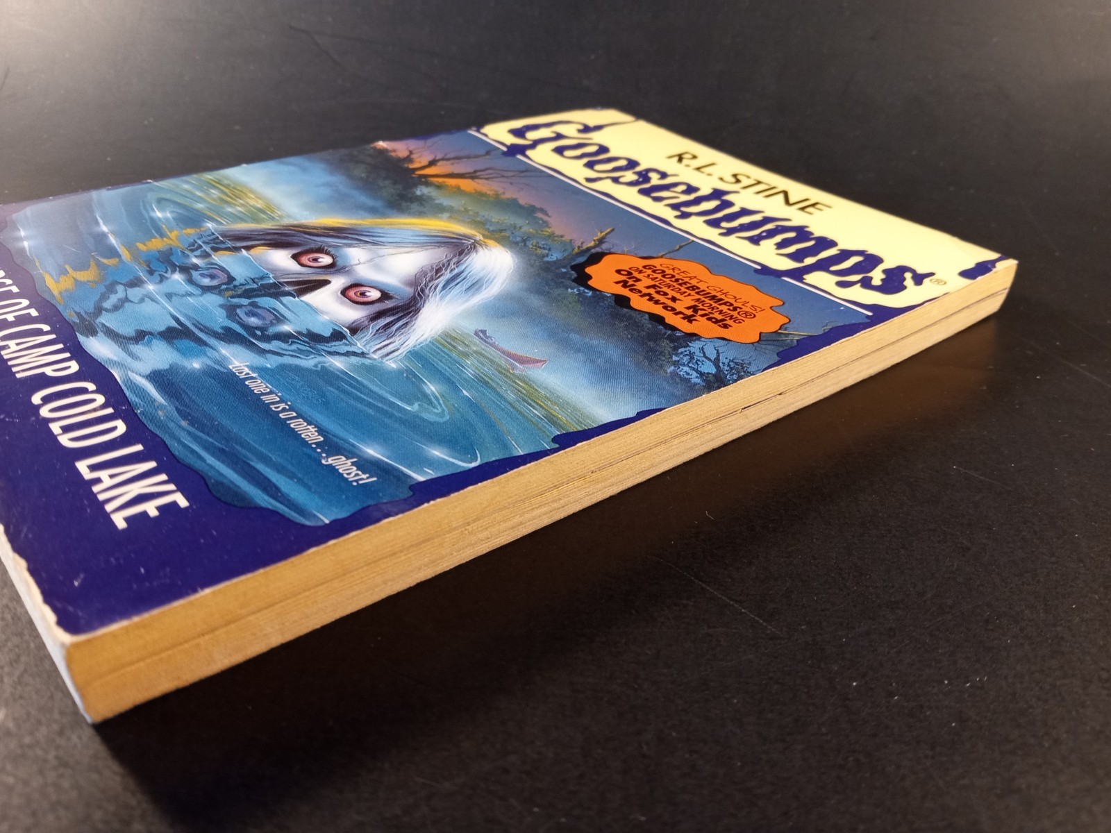 Goosebumps #56 The Curse of Camp Cold Lake Bookmark and Cards Attached 1st Print