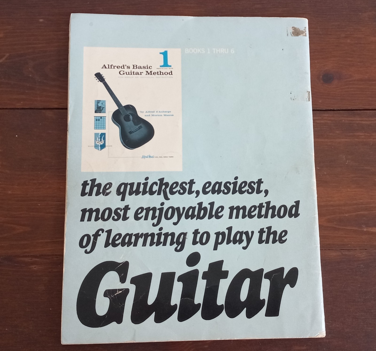 Vintage 1959 Alfred’s Basic GUITAR Method #1 47 Pages