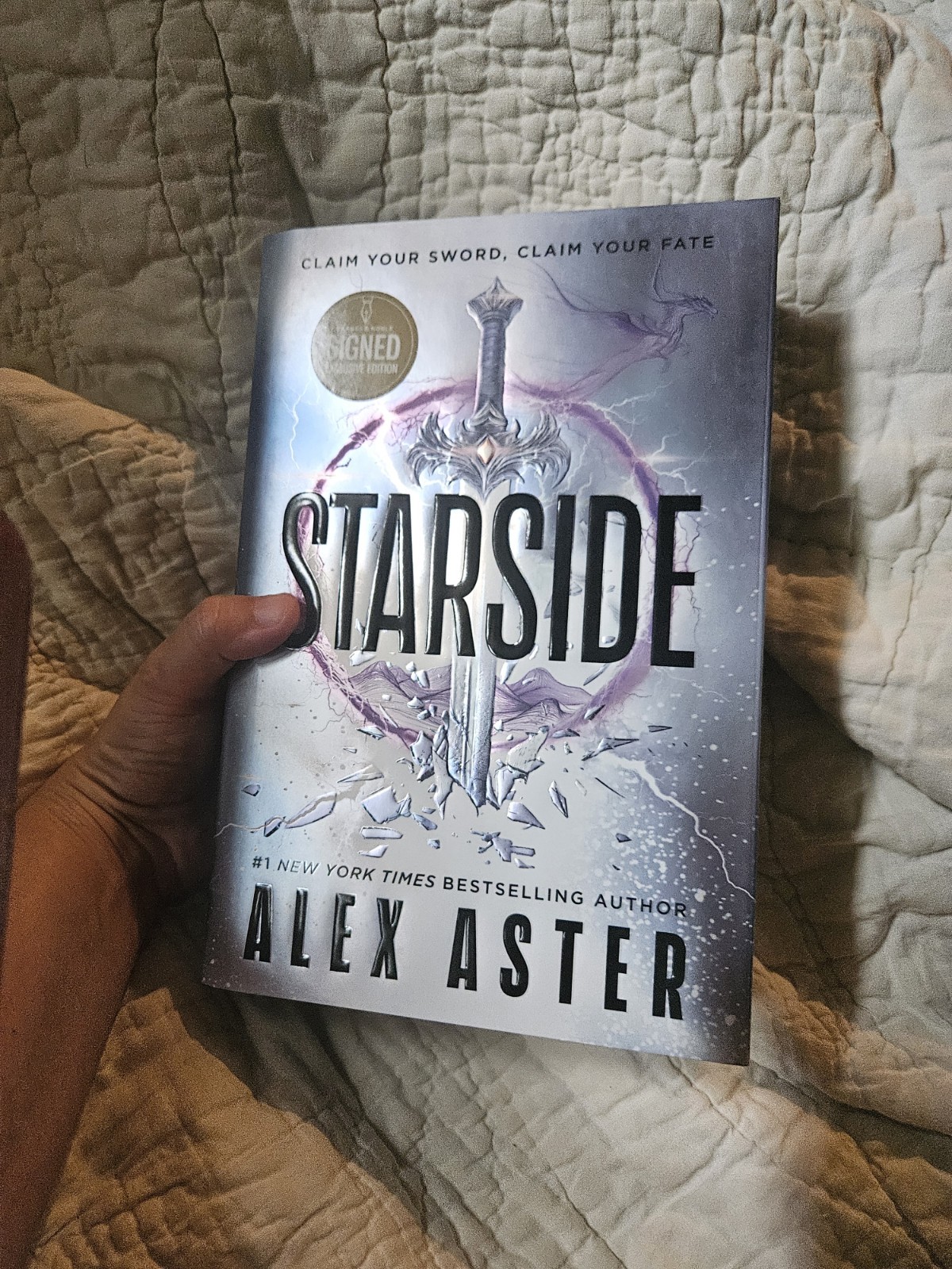SIGNED Starside by Alex Aster B&N EXCLUSIVE DELUXE LIMITED EDITION 1/1 (2026.HC)