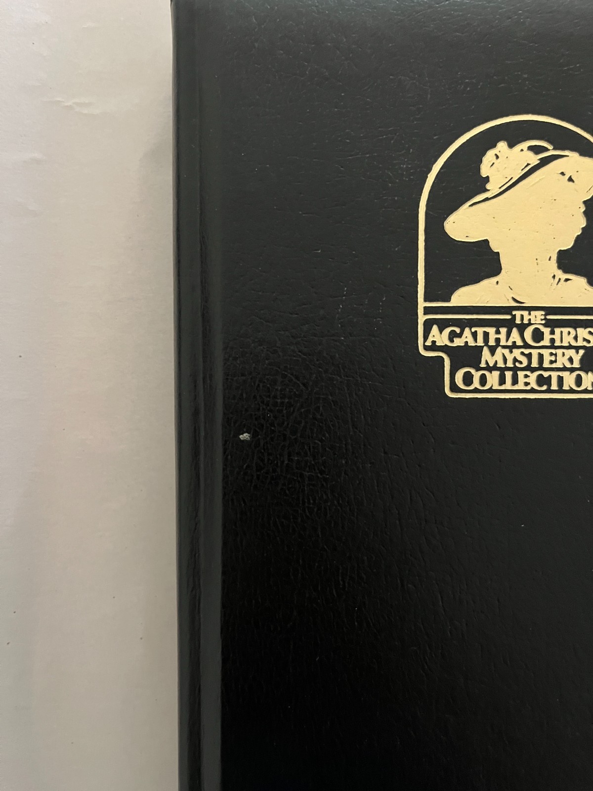 AGATHA CHRISTIE Lot of 11 Mystery Collection Hardcover Leatherette Books BANTAM