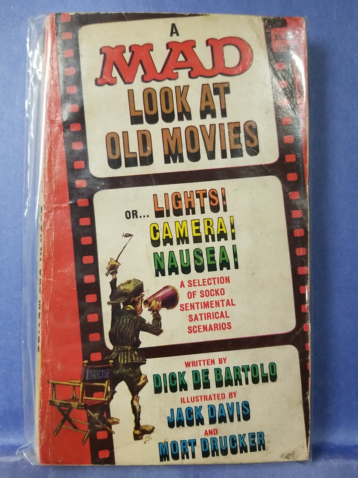 UNITED KINGDOM MAD Magazine Paperback Book: A MAD LOOK AT OLD MOVIES 1966 1ST FR