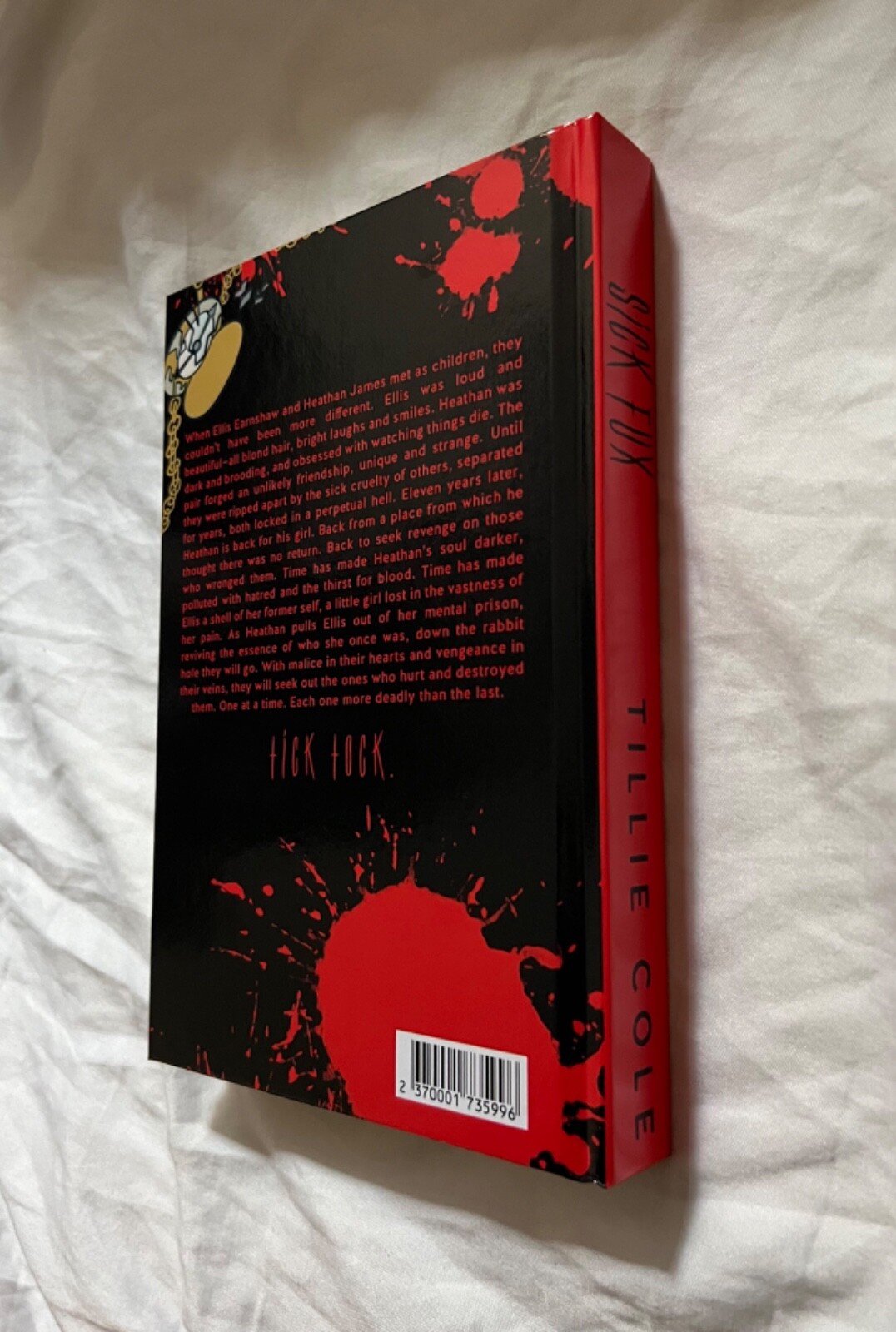 SIGNED Sick Fux Limited Exclusive Special Edition Tillie Cole OOP 357 pages
