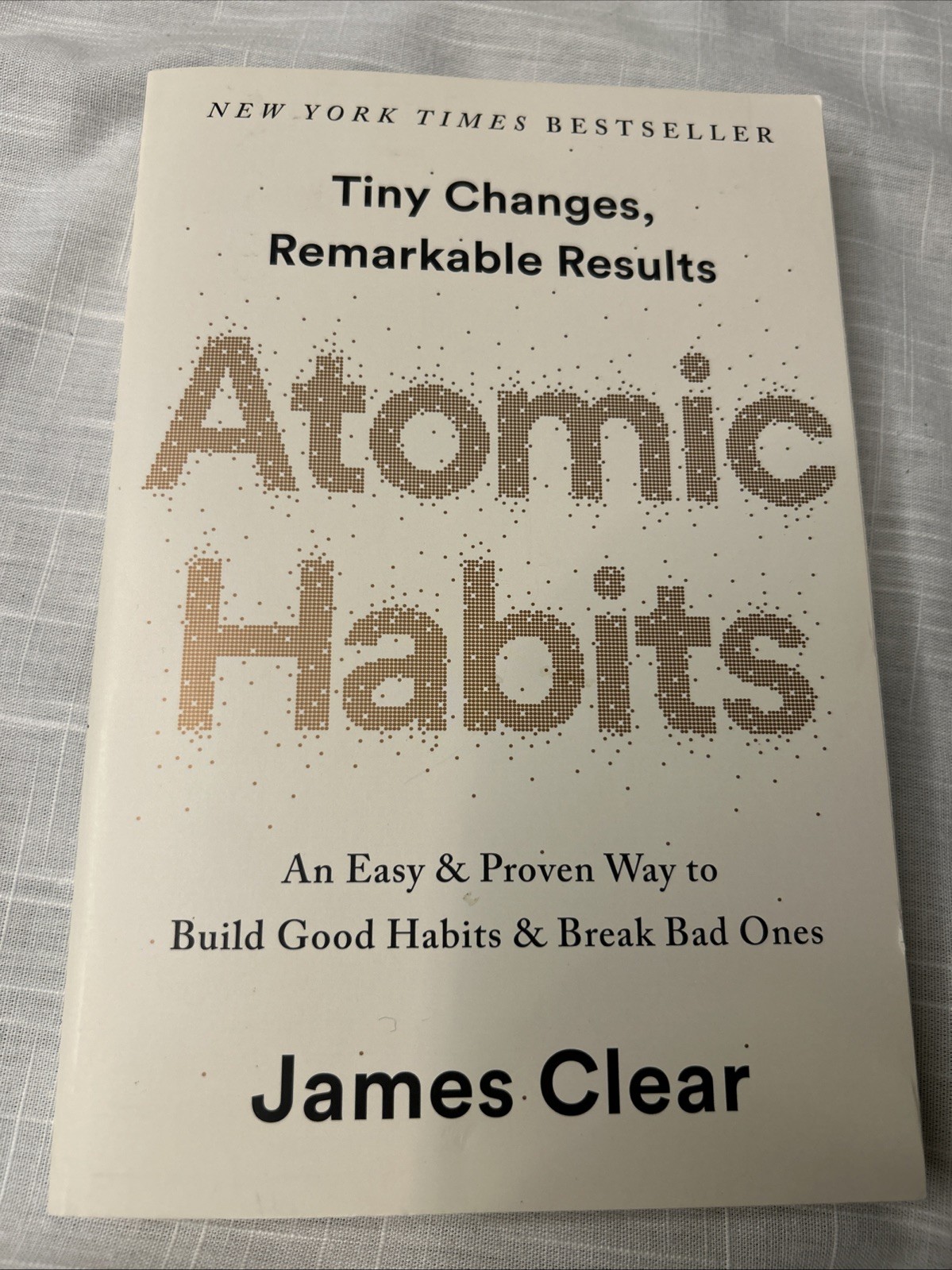 Atomic Habits by James Clear | Build Good Habits & Break Bad Ones | Paperback |
