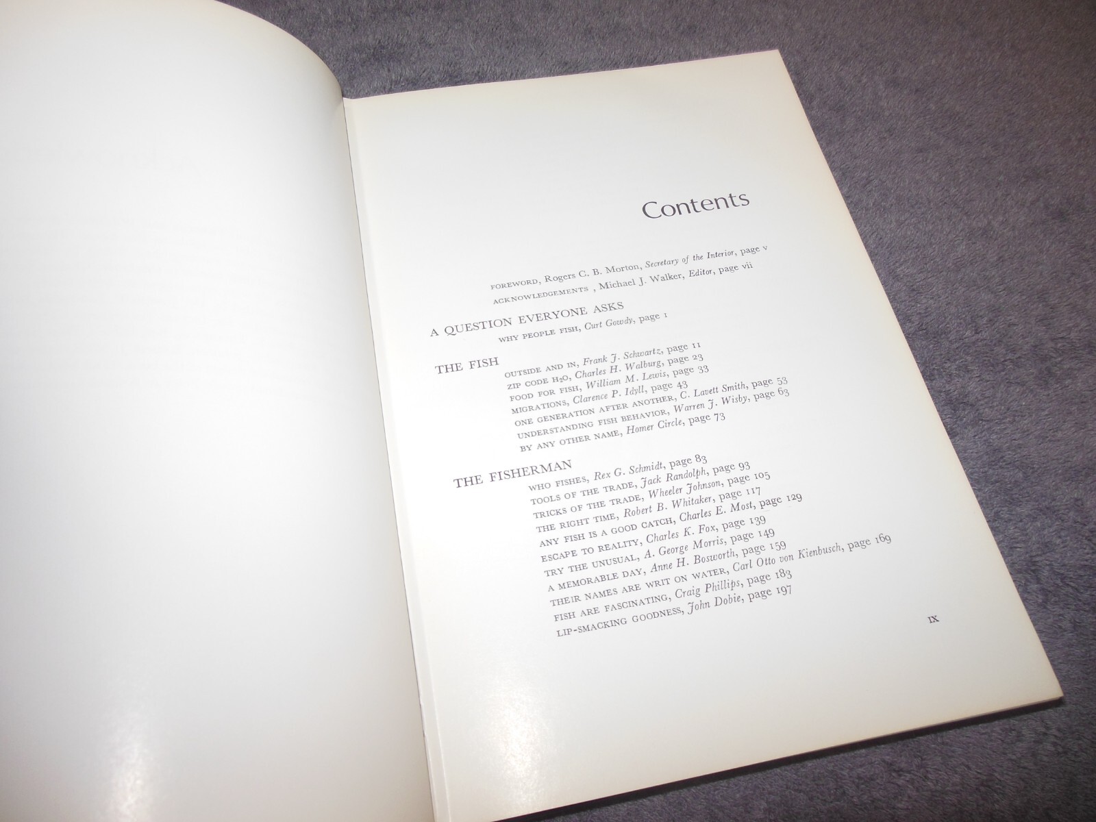Sport Fishing USA Book US Department Of The Interior 1971 Hard Cover 464 Pages
