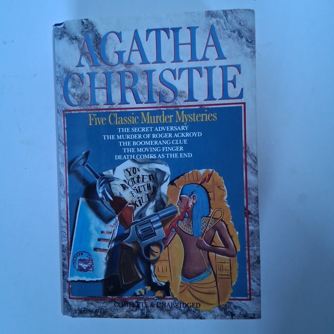 Vintage Agatha Christie Mysteries in 3 Volumes See Description For Details