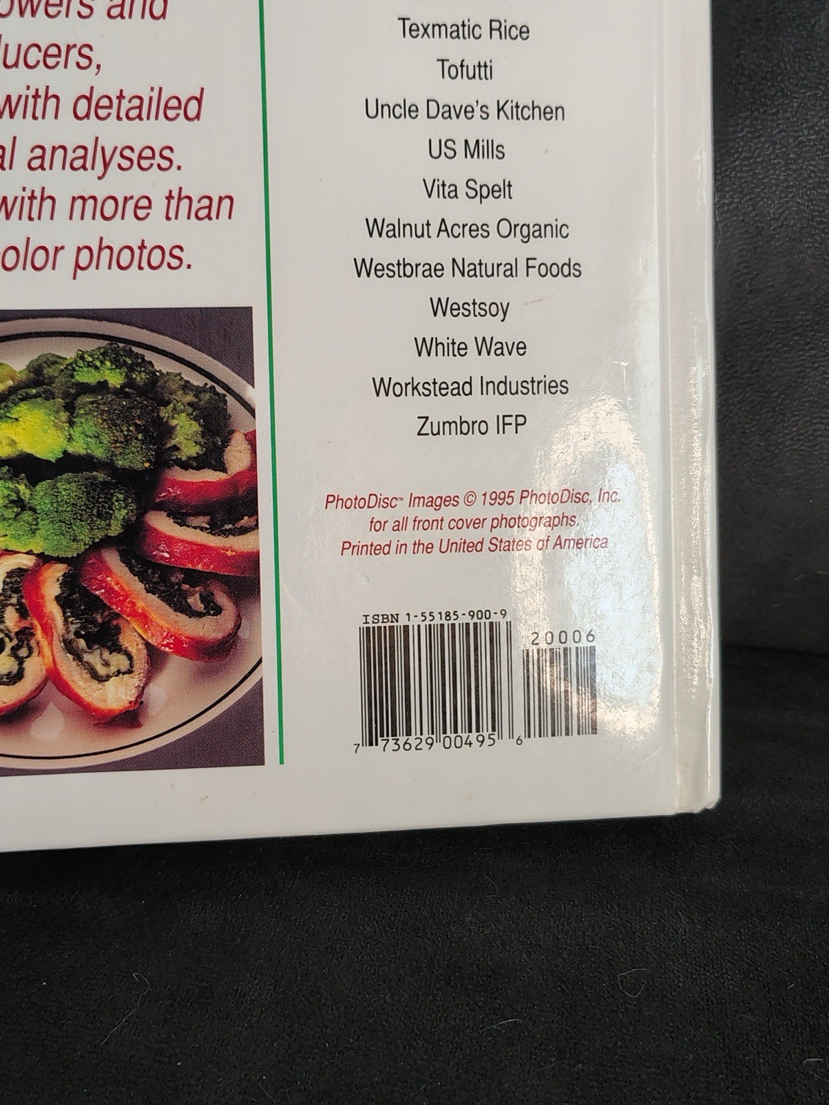 Light & Natural Cookbook Hardcover 1995 608 Pages 500+ Healthy Recipes