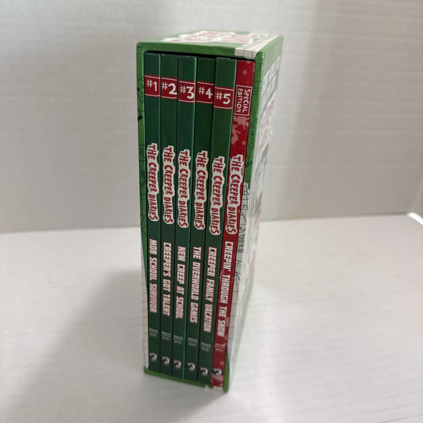 Diaries for Fans of Creepers Box Set Six Unofficial Adventures for Minecrafters