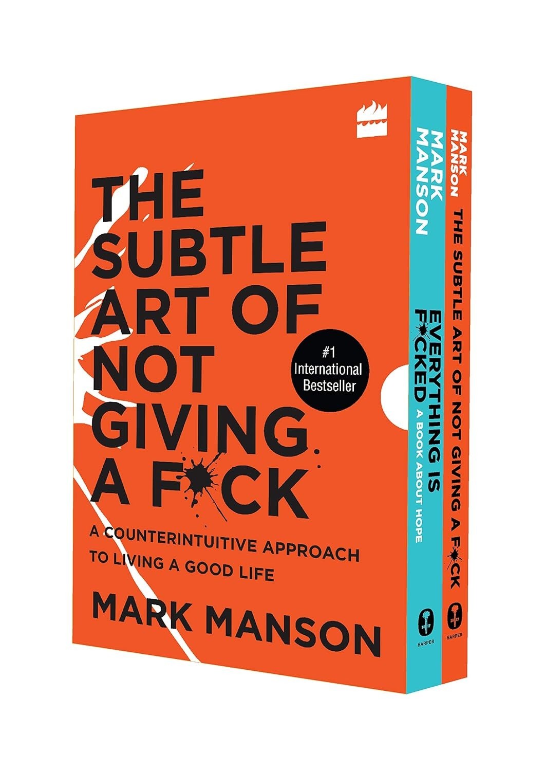 Mark Manson’s Insightful Self-Help Box Set – 448 Pages of Transformation