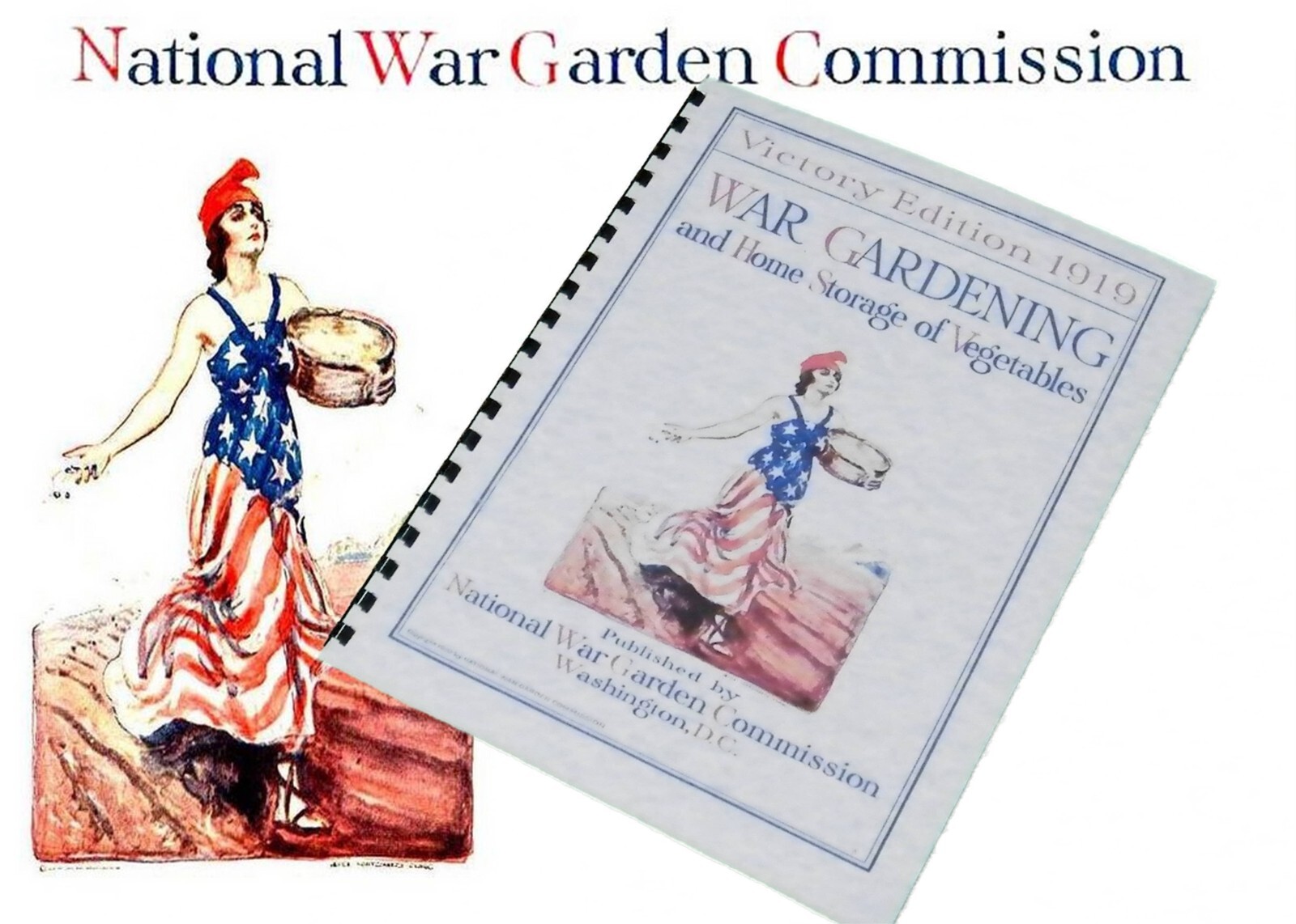 Lot Of Five War Gardening Commission Manuals 1917 – 1919
