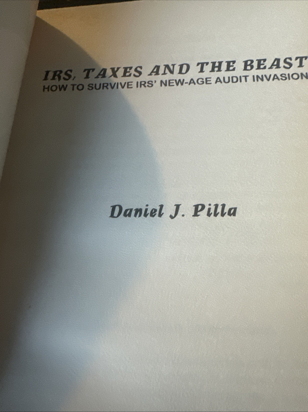 IRS, taxes and the beast