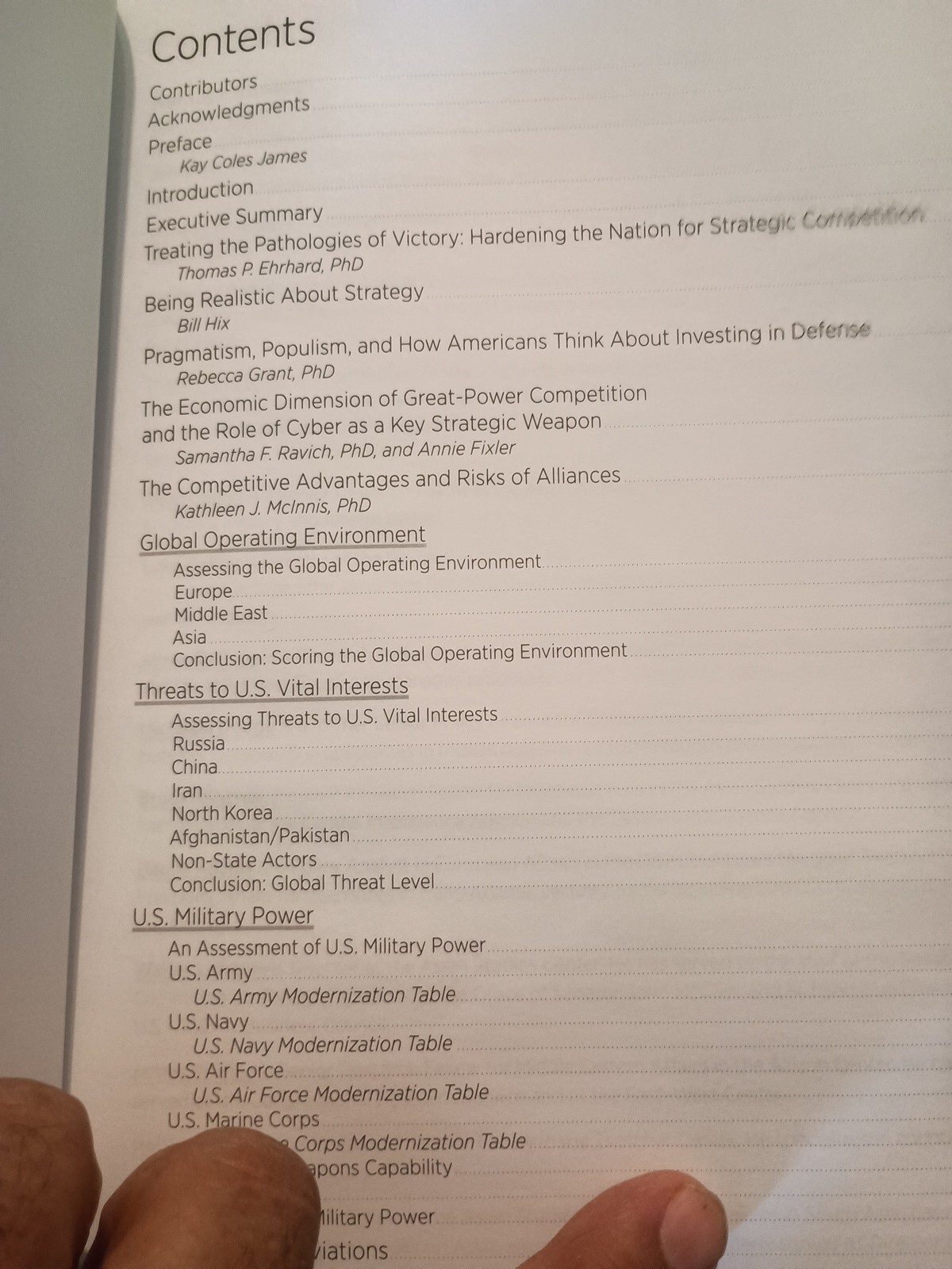 2020 Index of U.S. Military Strength, Dakota L. Wood, PB