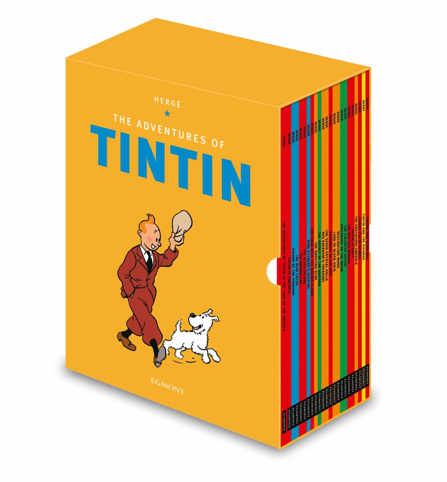The Adventures of Tintin Boxset 23 Books Collection By Herge NEW Paperback
