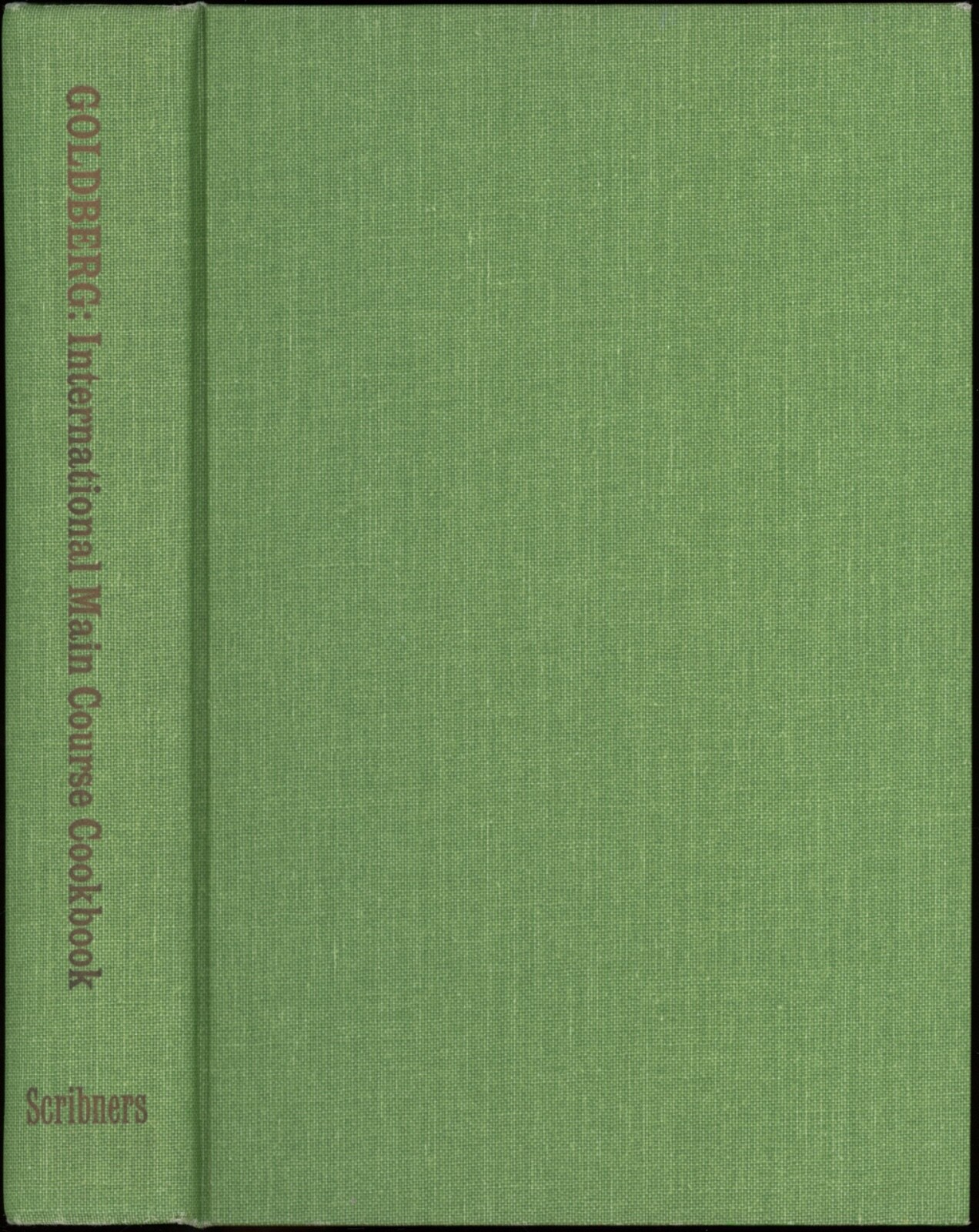 INTERNATIONAL MAIN COURSE COOKBOOK Prudence Penny Hyman Goldberg