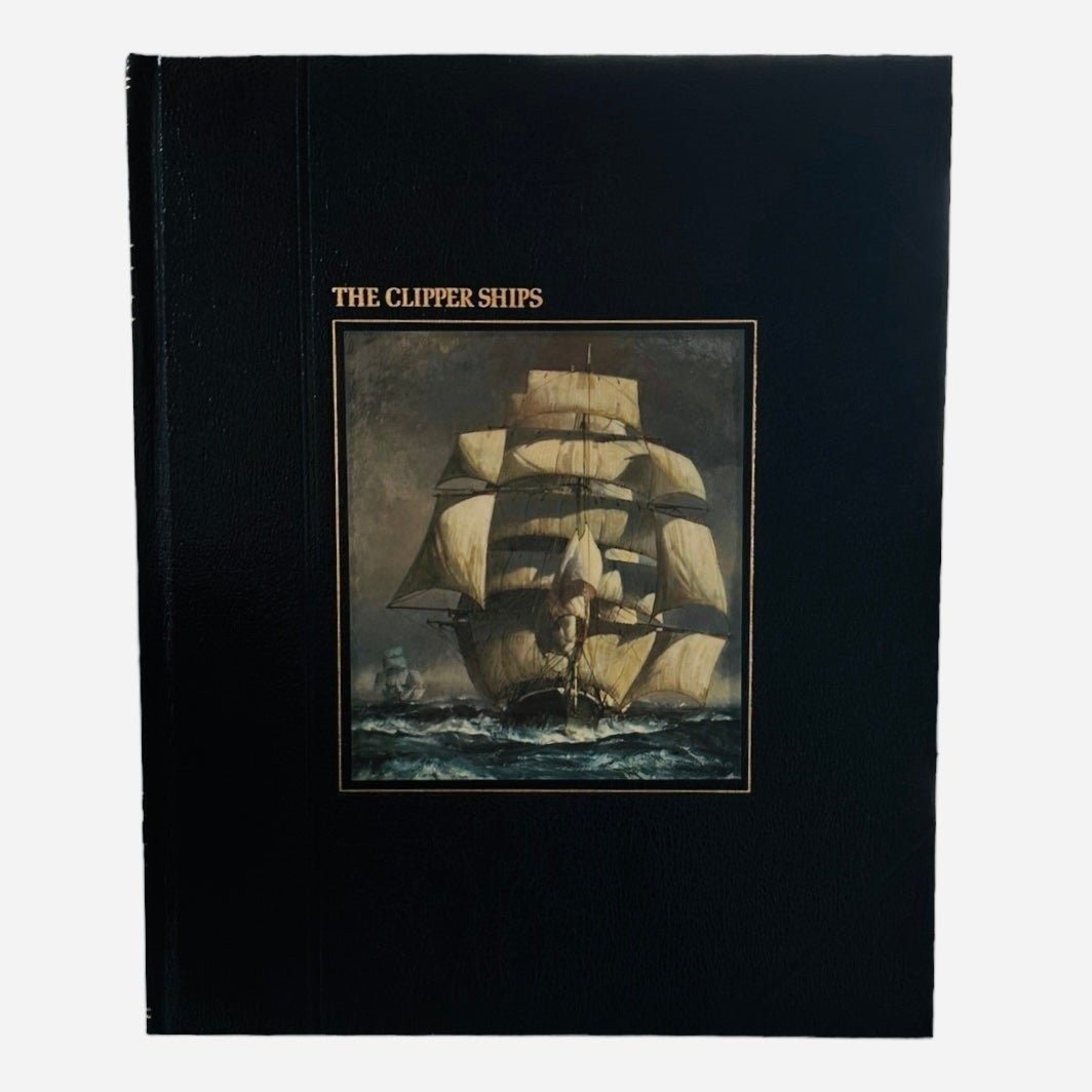 Vintage 1978 Time Life The Clipper Ships Hardcover History Book 176 Pages VG