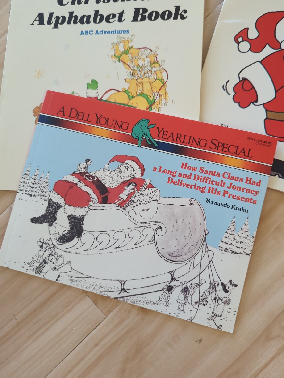 16 BOOKS- Vintage CHILDREN PICTURE BOOKS – HOLIDAY – CHRISTMAS – Ages 4-8 80s