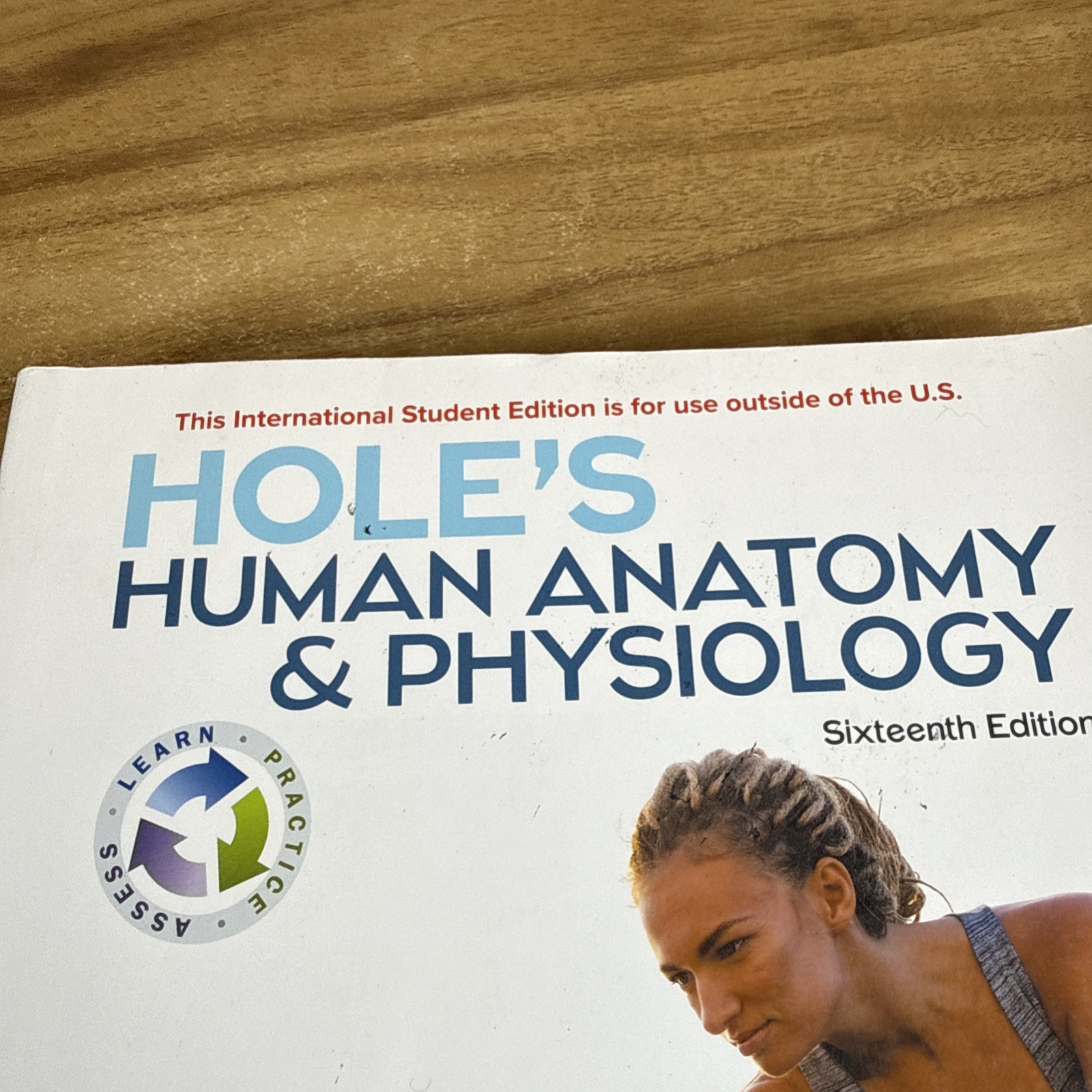 ISE Hole’s Human Anatomy & Physiology 16th Edition Paperback Acceptable