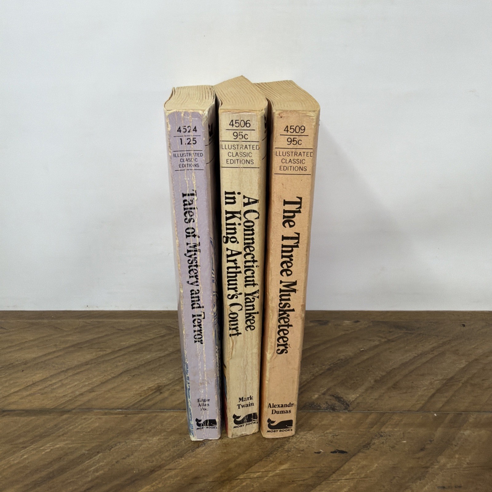 Moby Books Illustrated Classics Mini Vintage 1977,79 Paperback