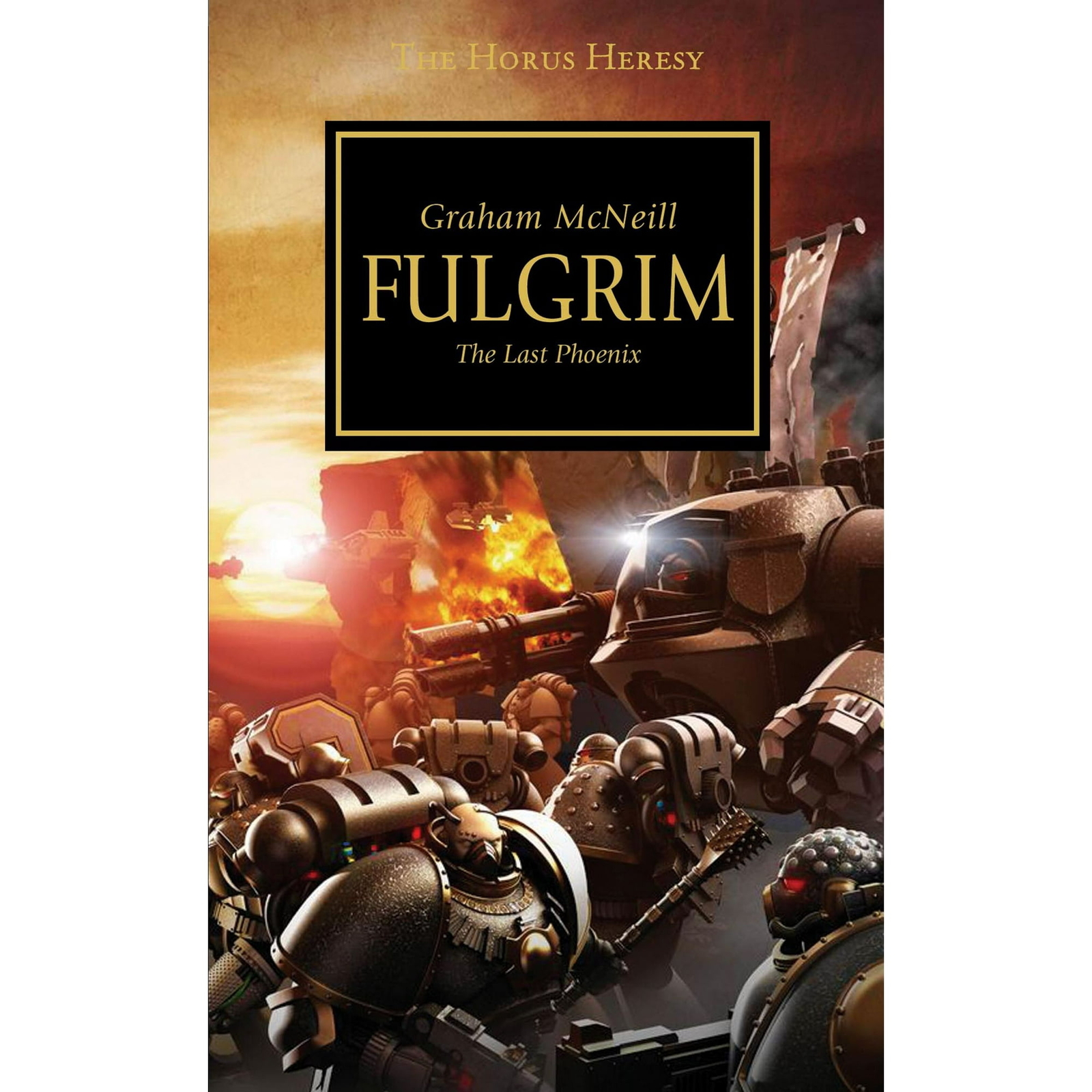 FULGRIM – HORUS HERESY 5 – BLACK LIBRARY WARHAMMER – PAPERBACK
