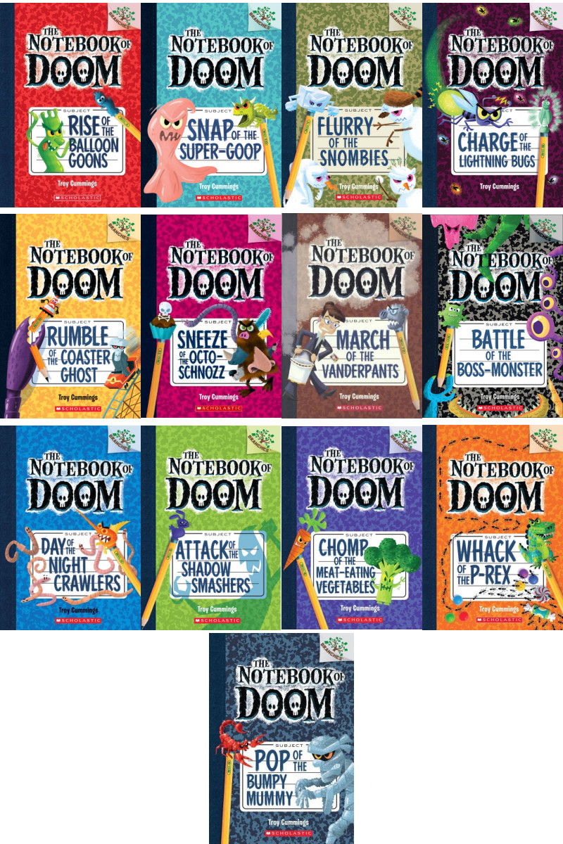 The Notebook of Doom Series All 13 Books in Paperback