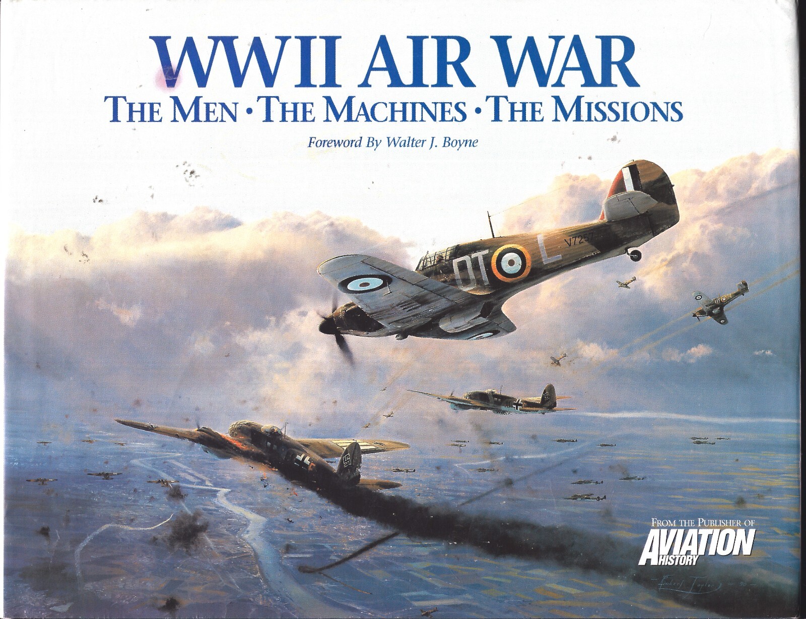 WWII Air War-The Men, The Machines, The Missions HB w/dj-1996-174 pages