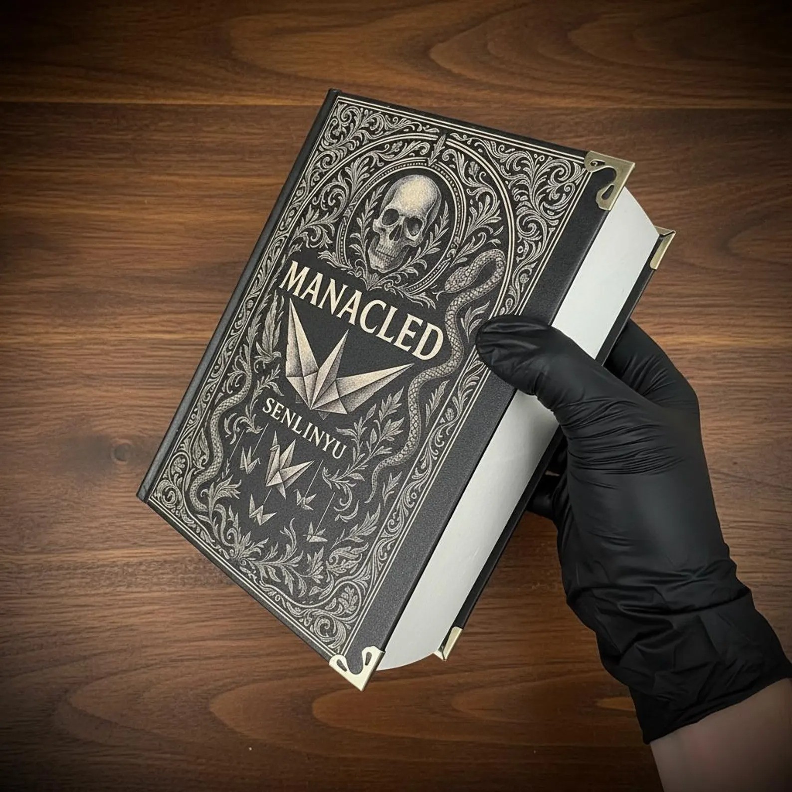 Manacled Dark Fantasy Romance Book by SenLinYu Hardcover Special Edition