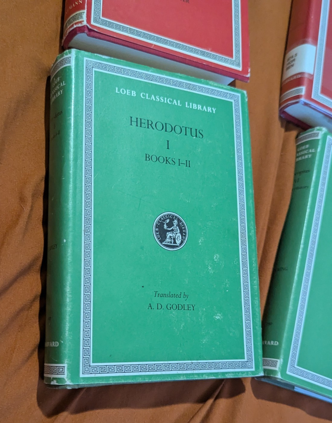 Herodotus, Procopius, Livy, Horace: Mixed Lot Loeb Classical Library Hardcover