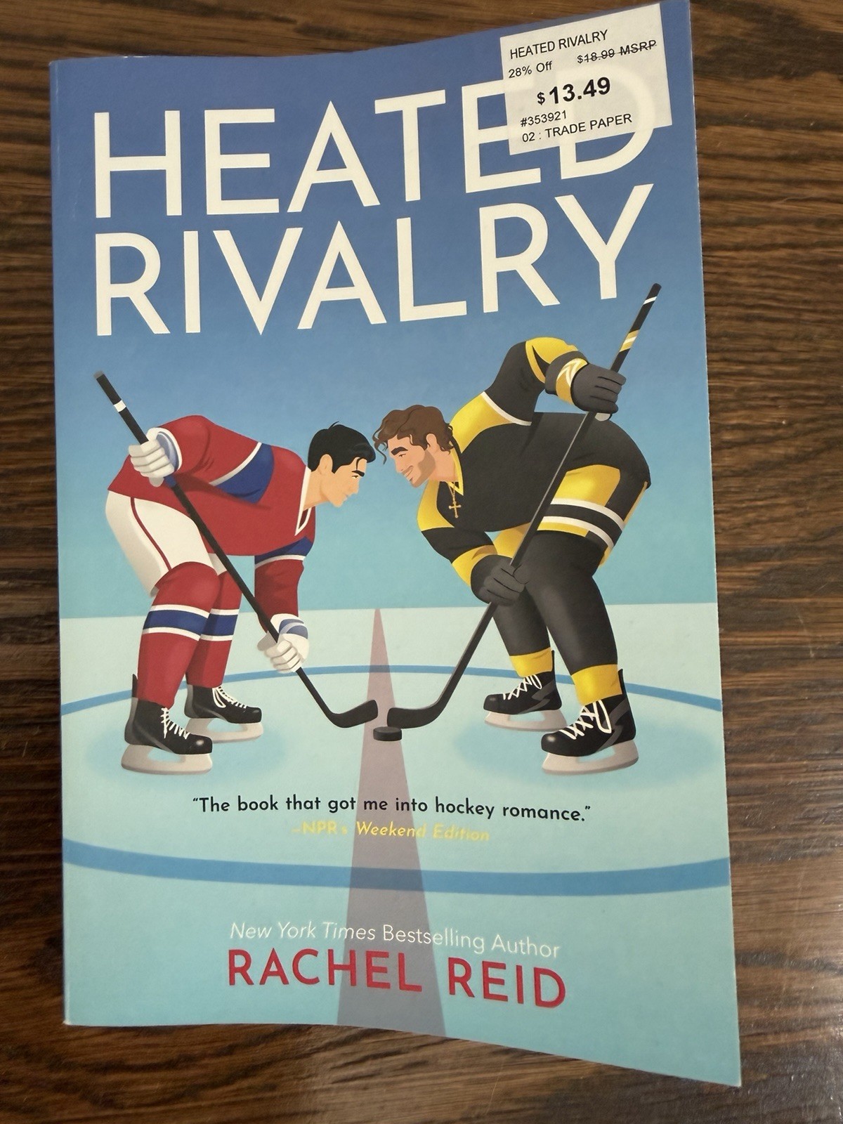 Heated Rivalry By Rachel Reid – PB