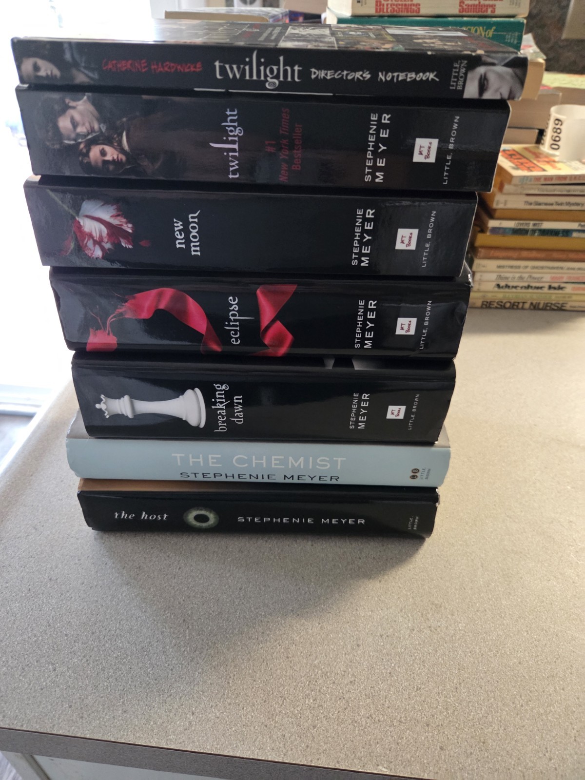 Stephanie Meyer Twilight Saga 1-4 +3 More books HC & PB
