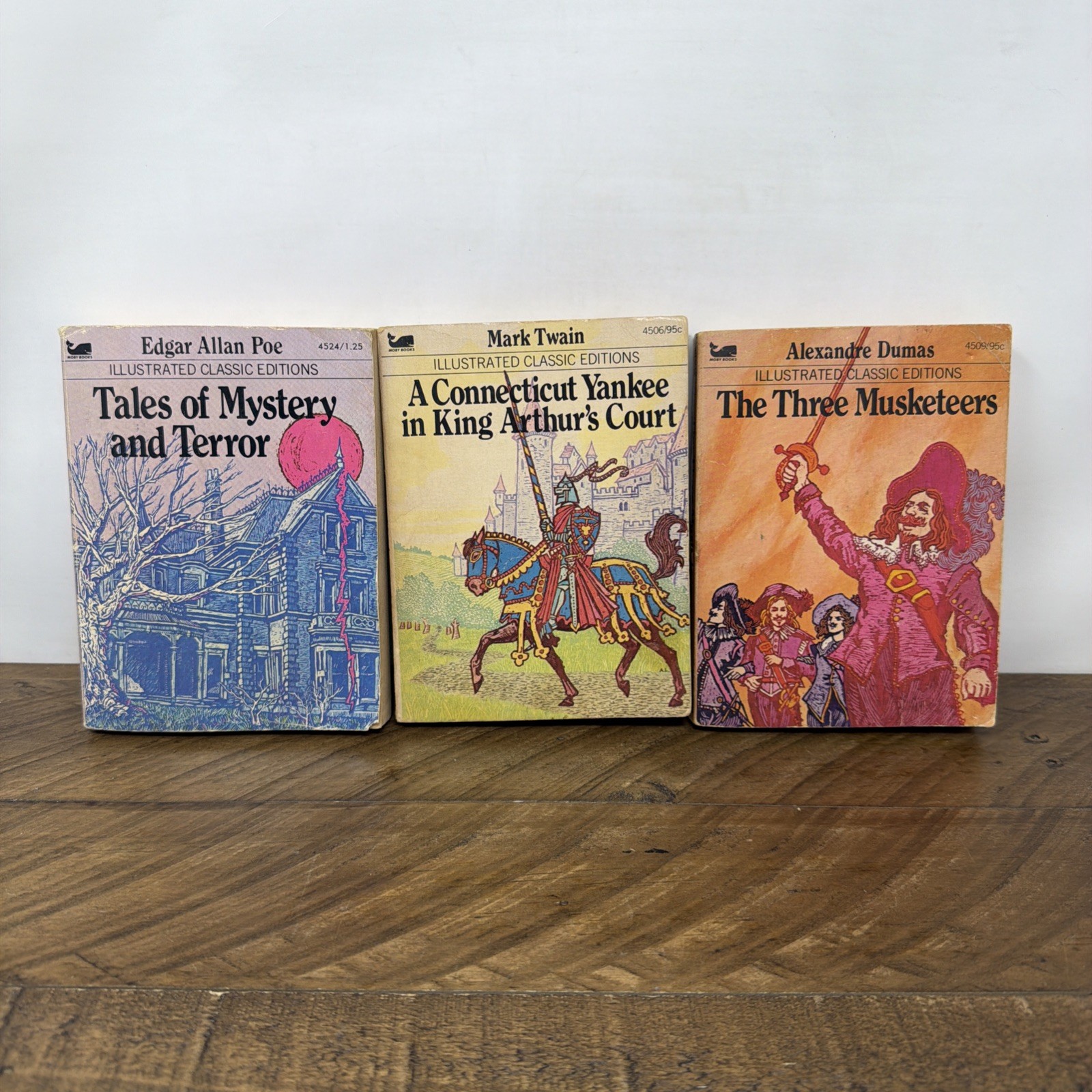 Moby Books Illustrated Classics Mini Vintage 1977,79 Paperback