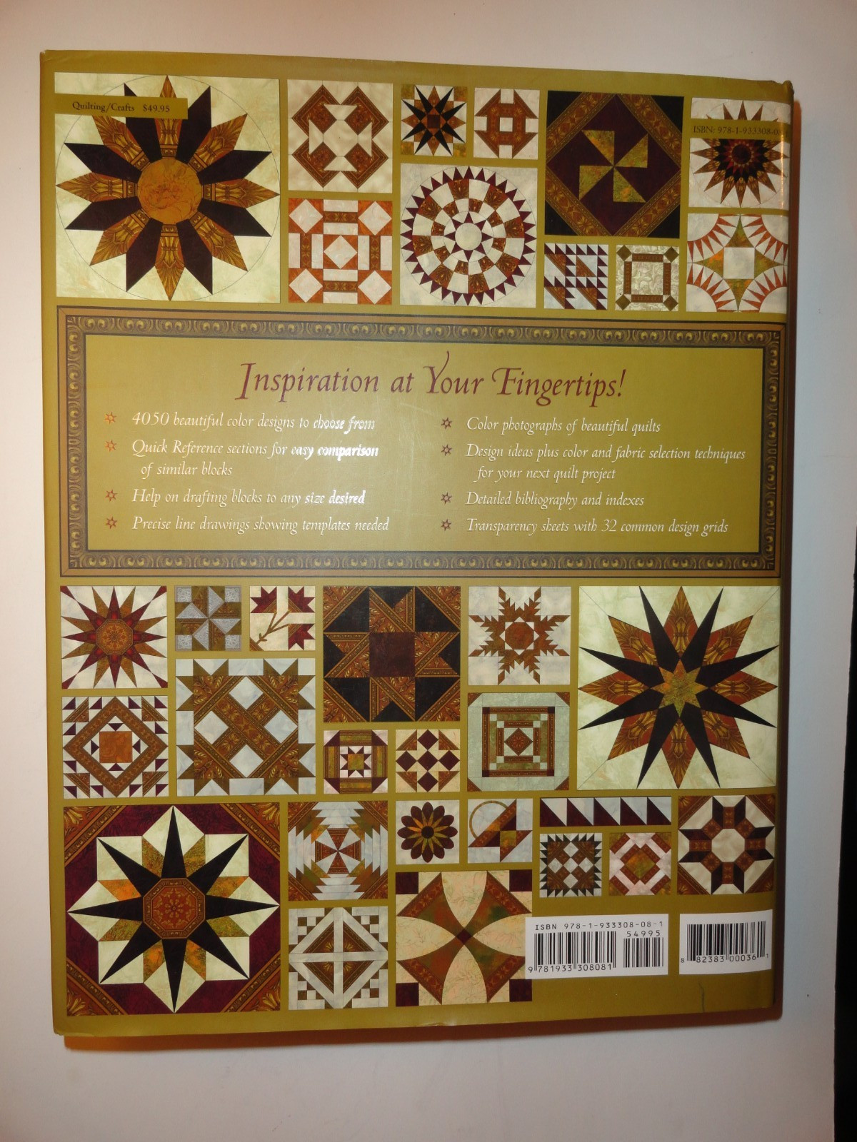 The Quilter’s Album of Patchwork Patterns by Jinny Beyers, signed by the author