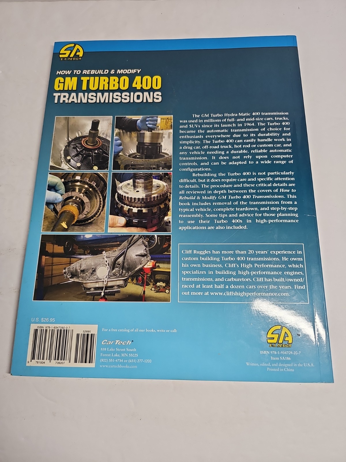 How to Rebuild and Modify GM Turbo 400 Transmissions by Cliff Ruggles