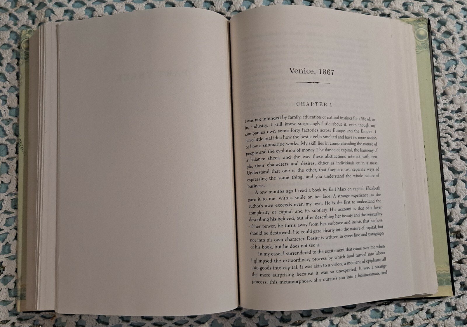 Stone’s Fall by Iain Pears, 2009 (1st U. S. Edition), HC w/ DJ, 594 pages