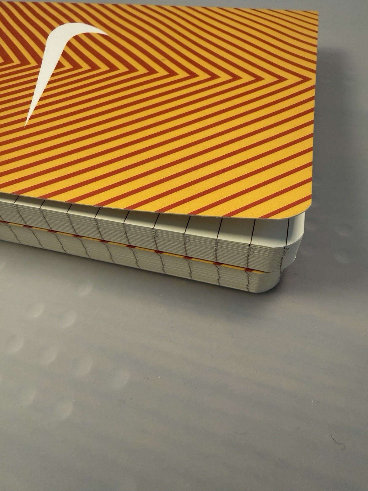 Nike Orange Notebooks (2) Employee Exclusive Very Rare 8.5 x 5.5