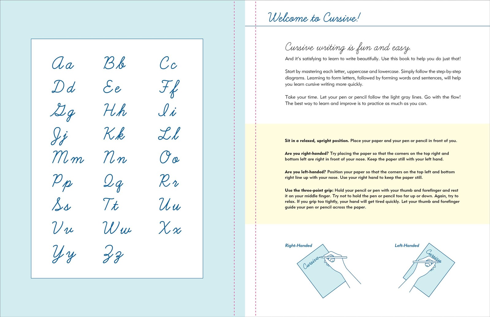 Master Cursive Handwriting Workbook for Teens & Young Adults Trace & Learn