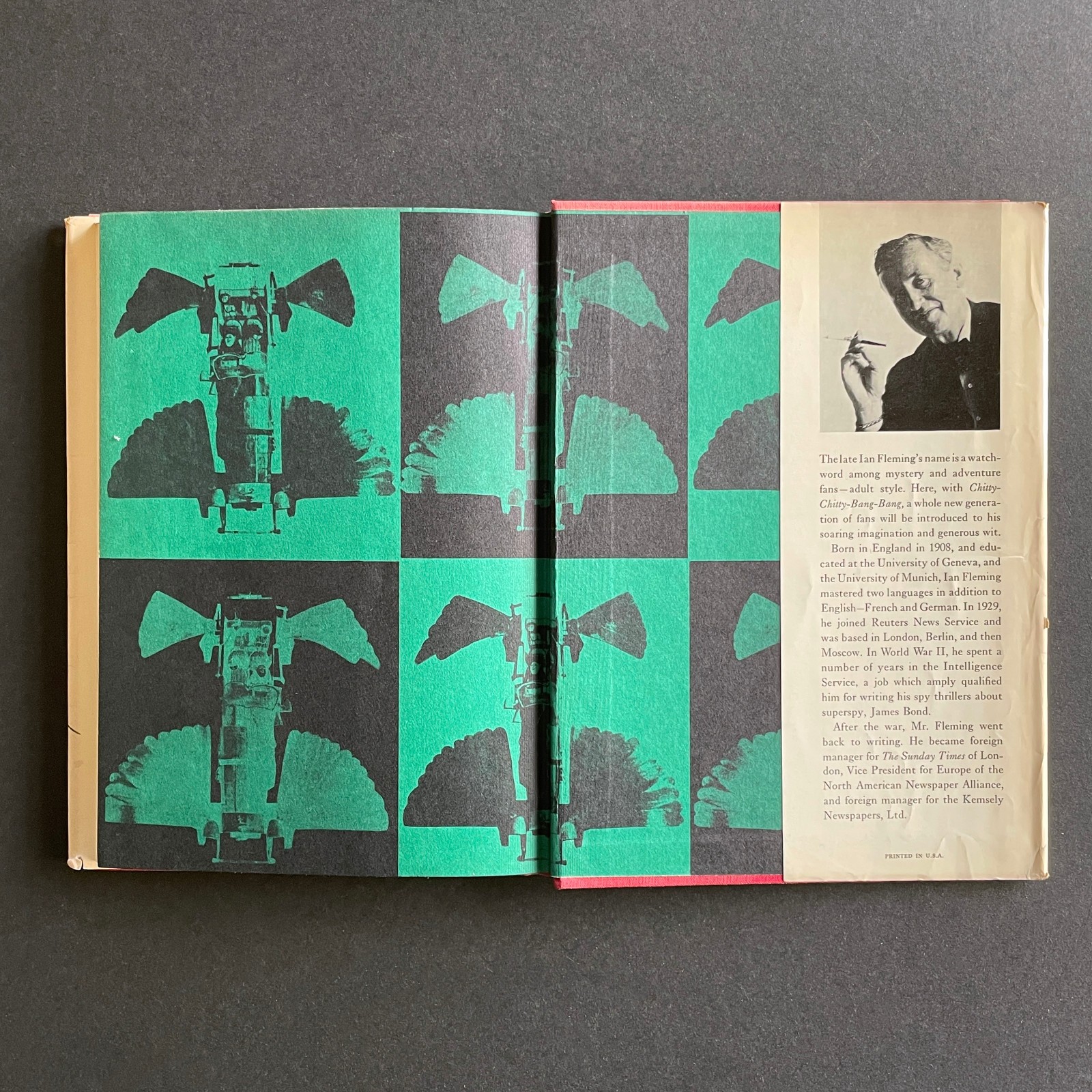 1964 Chitty Chitty Bang Bang: The Magical Car • Ian Fleming • HC w/ Dust Jacket