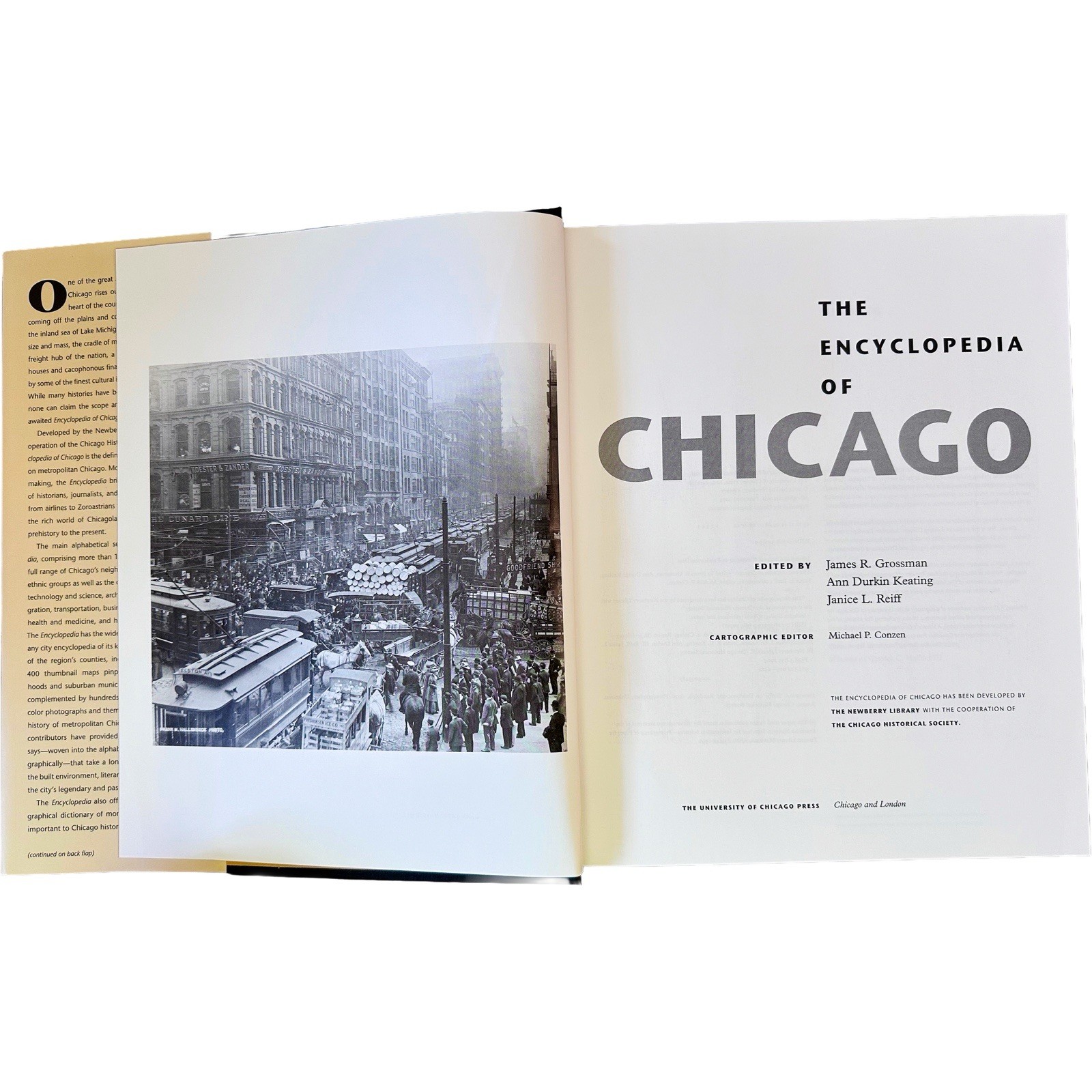 Encyclopedia of Chicago Hardcover 2004 Univ of Chicago Press Grossman Reiff DJ