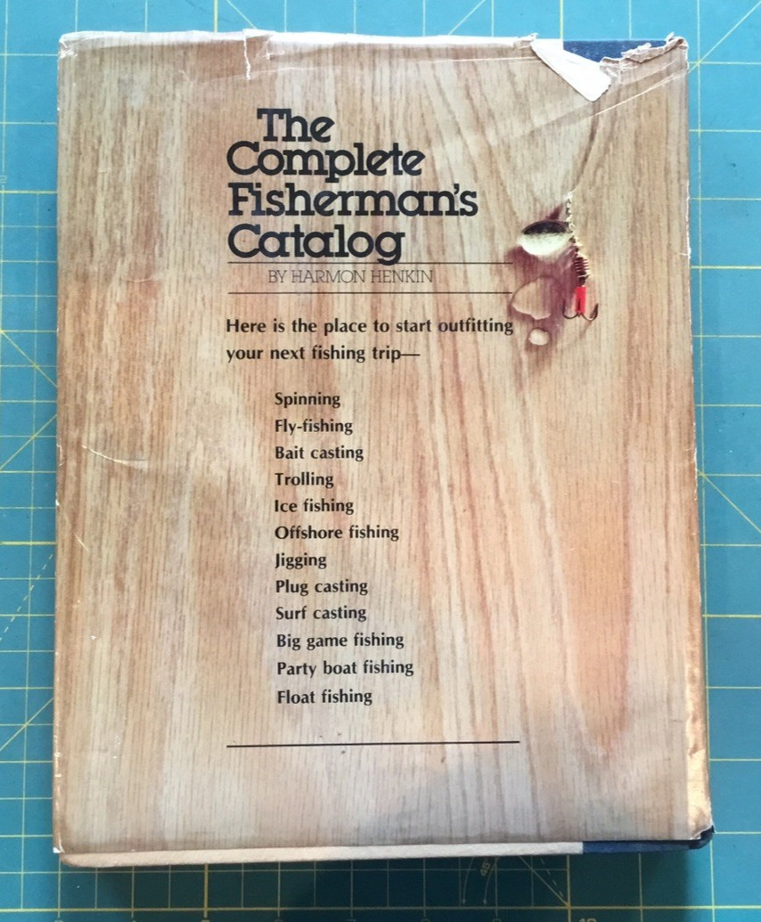 1977 The Complete Fisherman’s Catalog, 464Pages Book Many Pictures